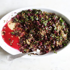 Cook the Book: Lentils with Roasted Beets