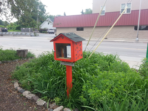 Little Red Como Little Free Library