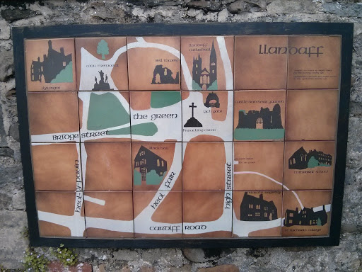Map Of Llandaff
