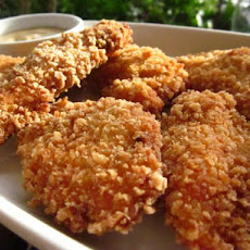 Crispy Chicken Tenders With Honey Mustard Sauce