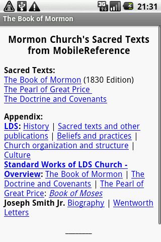 Mormon Church's LDS Texts