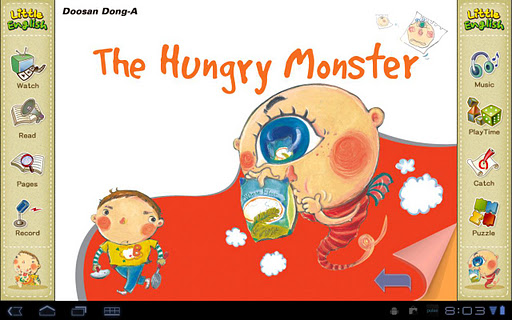리틀잉글리시-The Hungry Monster 5세용