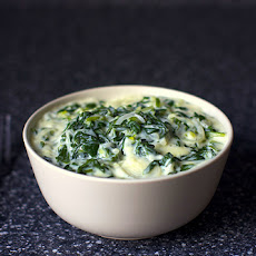 Creamed Chard and Spring Onions