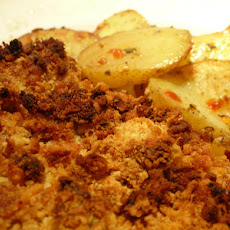 Cracker-Coated Oven Fried Chicken