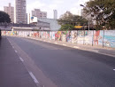 Mural da Obra do Metrô Adolfo Pinheiros