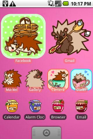 無料个人化AppのDVR:ハリネズミカフェパック|記事Game
