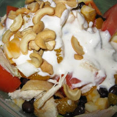 Caribbean Chicken Salad W/ Fat-Free Dressing