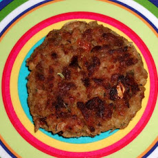 Tuna Patties Burgers Cakes.....something like that