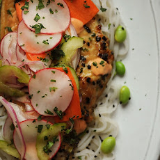 Vietnamese-Inspired Sweet & Spicy Catfish with Pickled Vegetables