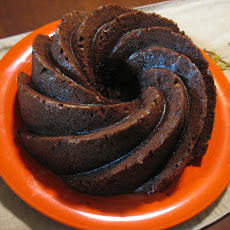 Chocolate Zucchini Rum Cake