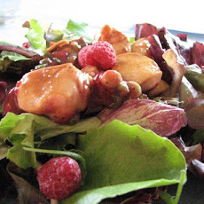 Raspberry Chicken Lettuce Wraps