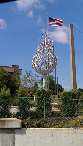 Clearwater Flame Sculpture