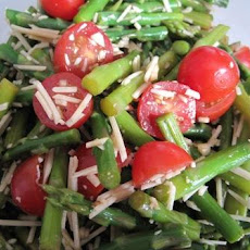 Ww Balsamic Asparagus and Cherry Tomato Salad