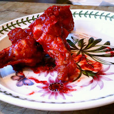 Blackberry Chipotle Wings