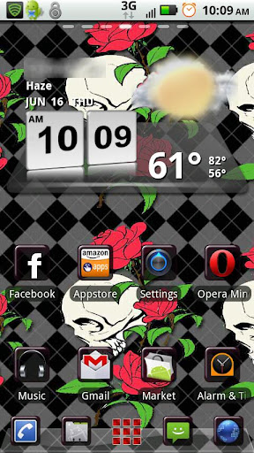 Skulls Roses Theme