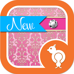 Pink & Gold Damask Theme SMS.apk 1.0