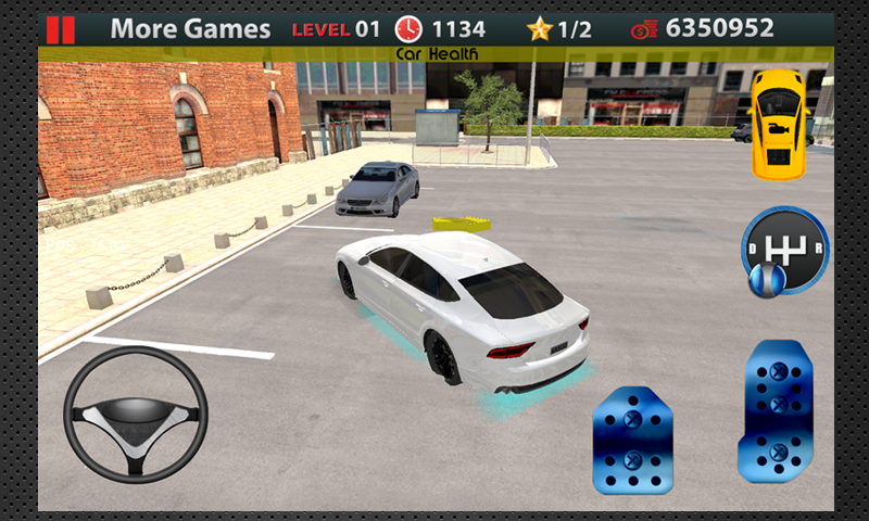 Android application Driving School 3D Parking screenshort
