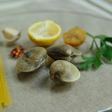 Spaghetti with Clams, Parsley, Garlic, and Lemon (x2)