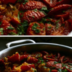 Tomato Paella with Chorizo