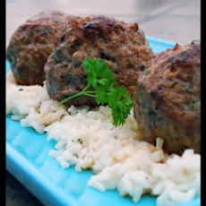 Asian Meatballs With Sesame Lime Dipping Sauce