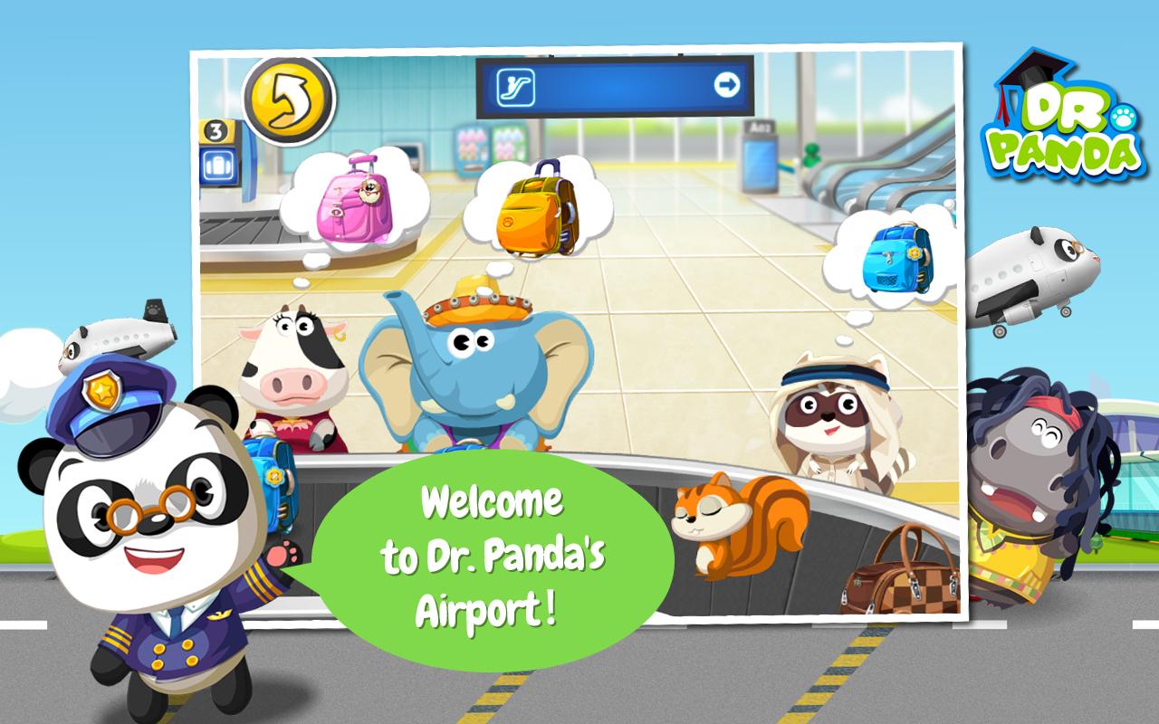 Android application Dr. Pandas Airport screenshort
