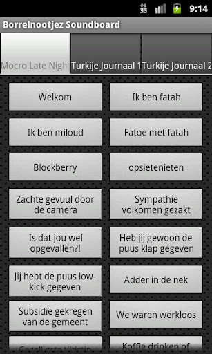 Borrelnootjez Soundboard