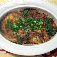 Potato Gratin With Gruyere Cheese and Creme Fraiche