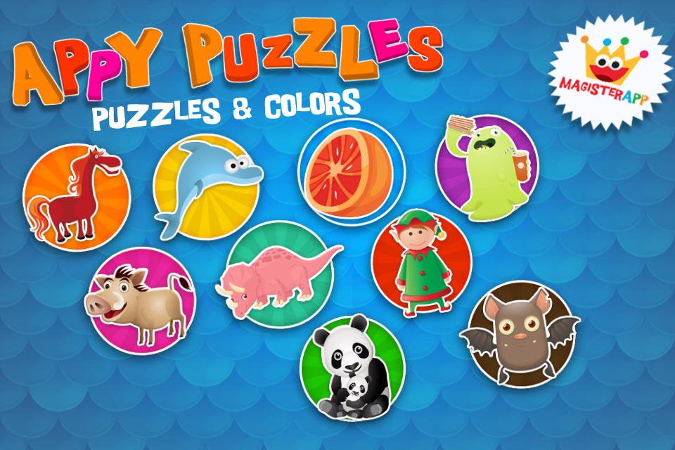 Android application Appy Puzzles for Kids screenshort