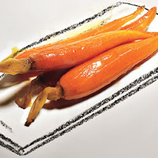 Baby Carrot Confit with Orange Juice and Cumin