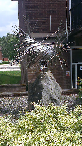 Metal Palm Sculpture