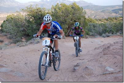 Chris Eatough and Tinker Juarez at the 24 Hours of Moab