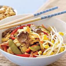 Rice Noodles with Beef