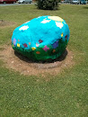 West Meck Painted Art Rock