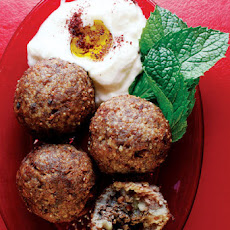 Kibbeh (Beef and Bulgur Wheat Meatballs)