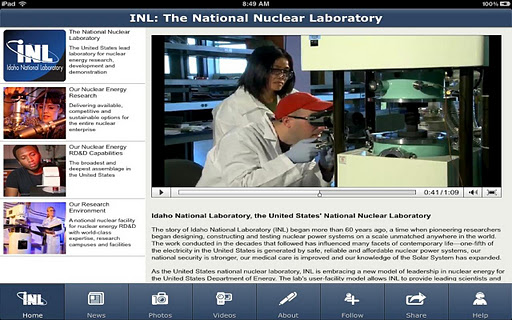 INL Nuclear Research App