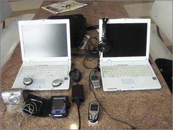 gadgets, tools & notebooks