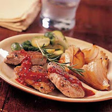 Pork Medallions with Orange-Rosemary Sauce