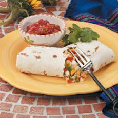 Sweet Pepper Burritos