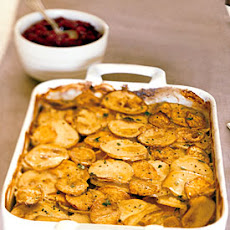 Yukon Gold and Sweet Potato Gratin