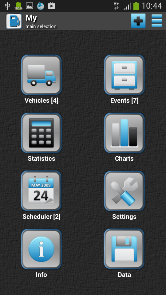 Android application Fuel & Costs - NoAds screenshort