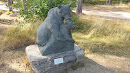 Bear Sculpture (Michael Katz, 1989)