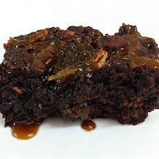 Brownies with Bacon Caramel