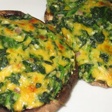 Mushrooms Florentine