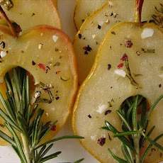 Broiled Apples and Pears with Rosemary