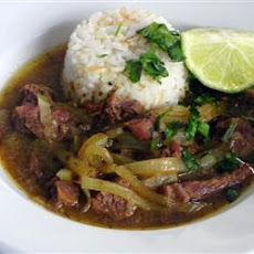 Bistec Encebollao