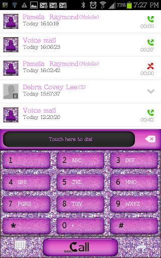 【免費個人化App】GO CONTACTS - Lavender Glimmer-APP點子