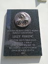 Liszt Ferenc Emléktábla