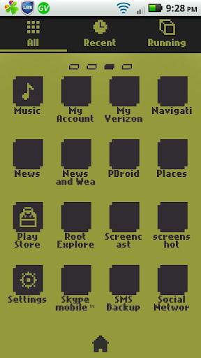 1998 Go Launcher EX Theme