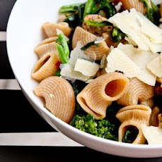 Chiocciole with Rapini and Hot Italian Sausage
