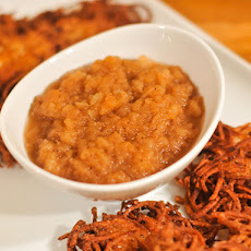 Brown Butter and Cinnamon Applesauce